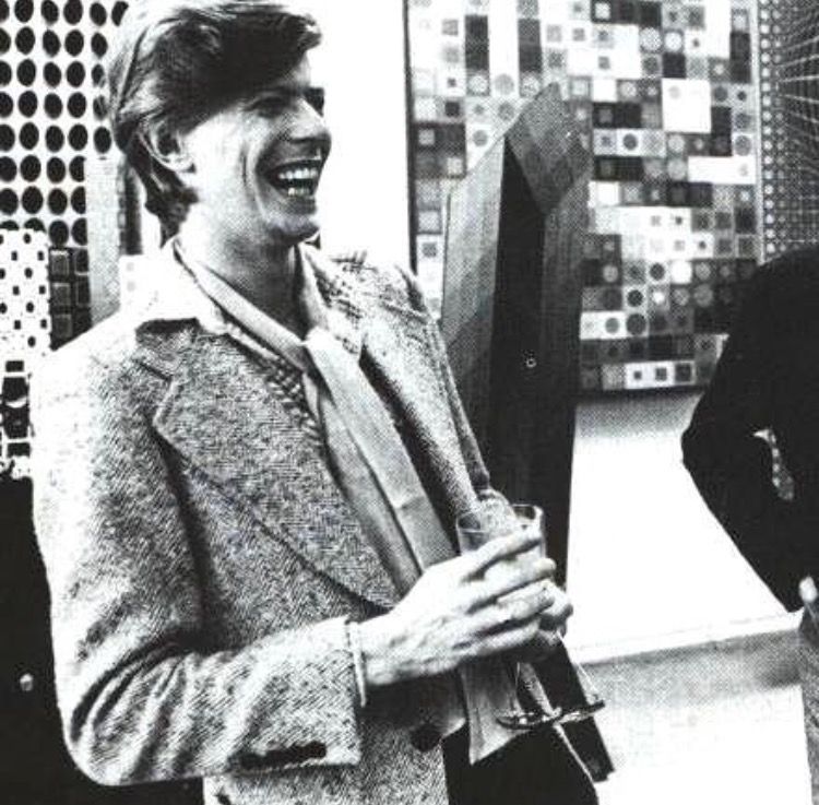 David Bowie visite l'atelier de Victor Vasarely à Annet sur Marne