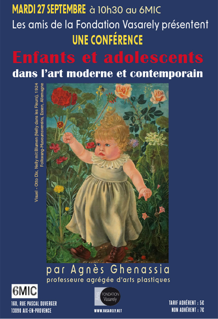 Enfants et adolescents dans l'art moderne et contemporain