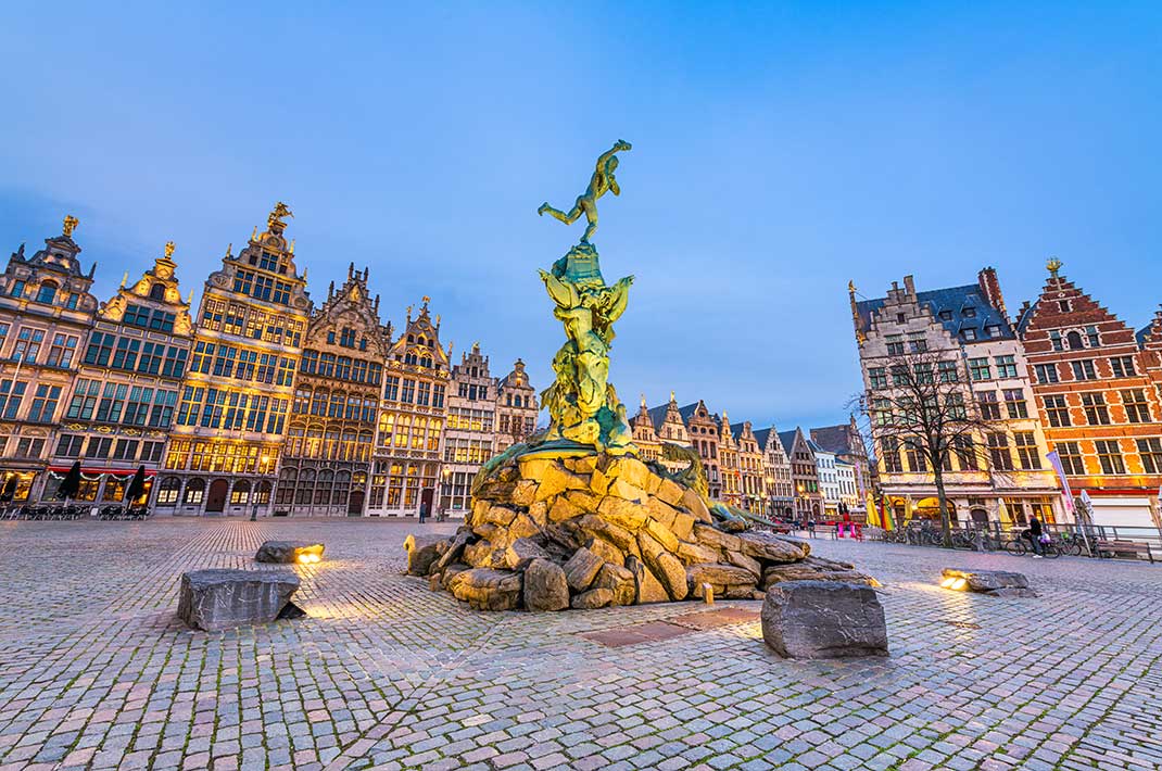 Grote-Markt Antwerpen - Grand-Place Anvers