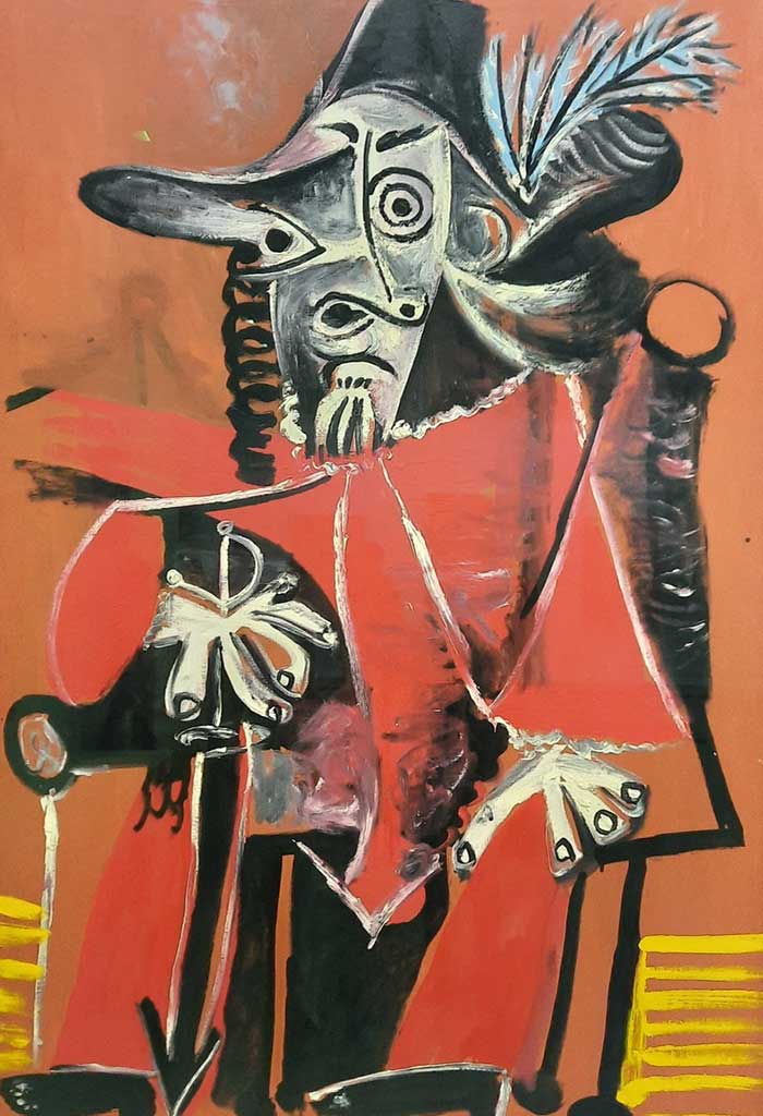 Picasso, Mousquetaire - 1972