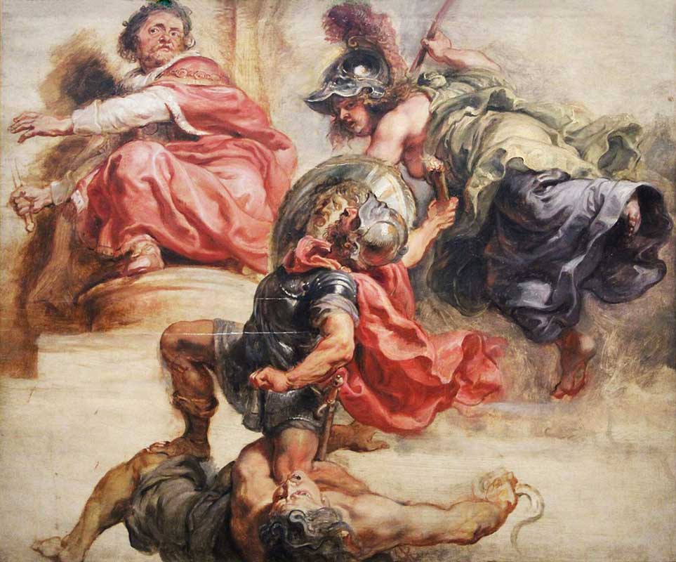Rubens, "La sagesse victorieuse de la guerre et de la discorde", Musée Royal des Beaux-Arts, Bruxelles