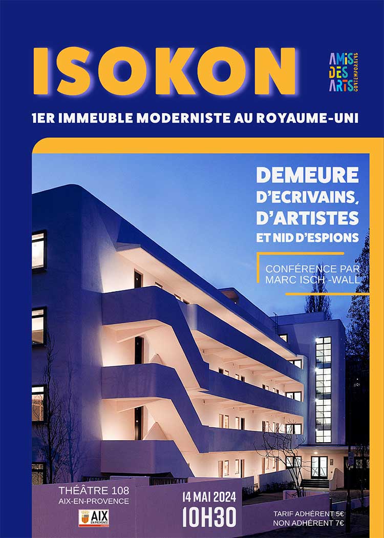 Isokon, 1er immeuble moderniste au Royaume-Uni