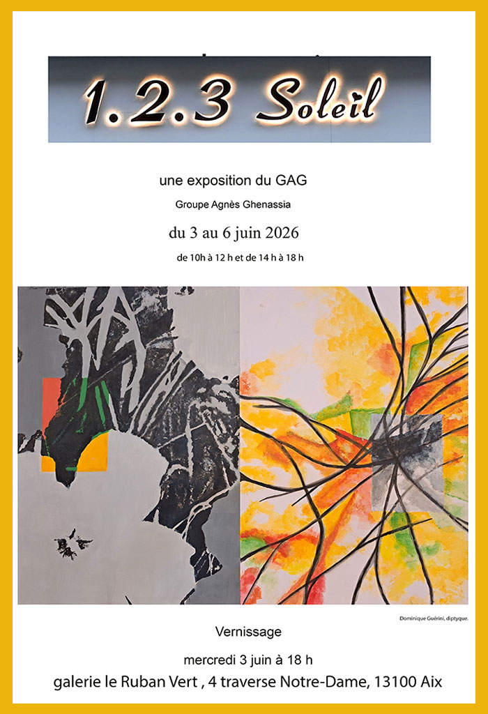 1. 2. 3. Soleil, une exposition du G.A.G. Museum-Aan-den-Stroom, Anvers