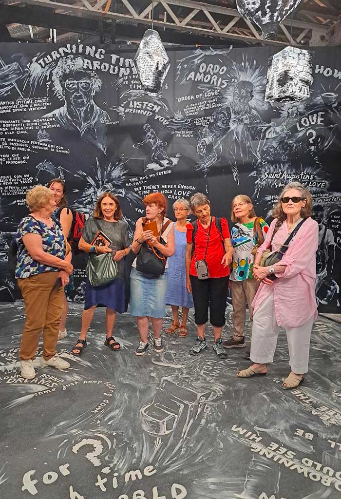 Arsenale, dans l'installation de Laurie Anderson