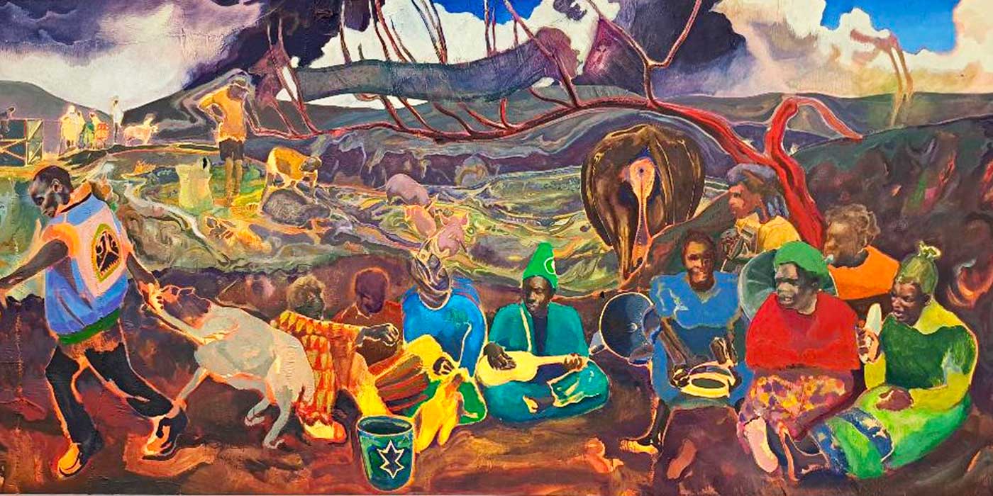 Palazzo Grassi, Michael Armitage, Dandora