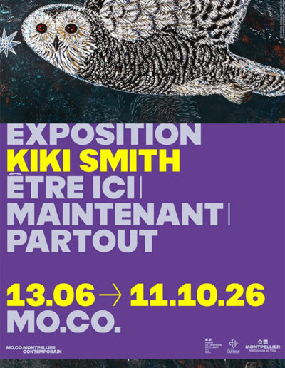 Exposition Kiki Smith I Être ici I Maintenant I Partout du 13 juin au 11 octobre 2026 au MO.CO. Montpeliier